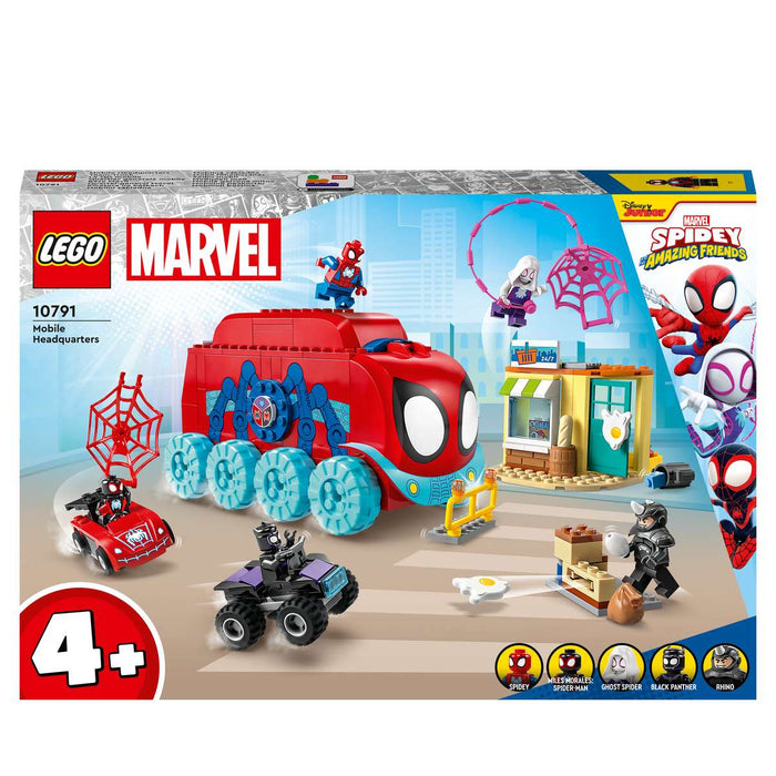 LEGO Marvel Super Heroes Quartier Generale Mobile Del Team Spidey Marvel Team - 10791