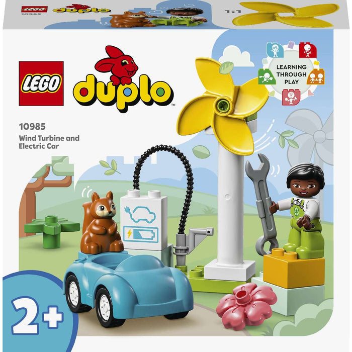 LEGO Duplo Turbina Eolica E Auto Elettrica - 10985