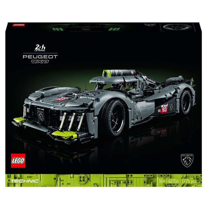 LEGO Technic Peugeot 9X8 24H Le Mans Hybrid Hypercar - 42156