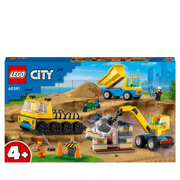 LEGO Camion Da Cantiere E Gru Con Palla Da Demolizione - 60391