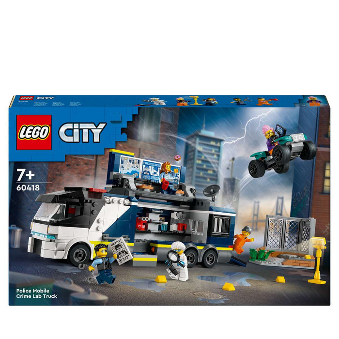 LEGO Camion Laboratorio Mobile Della Polizia - 60418