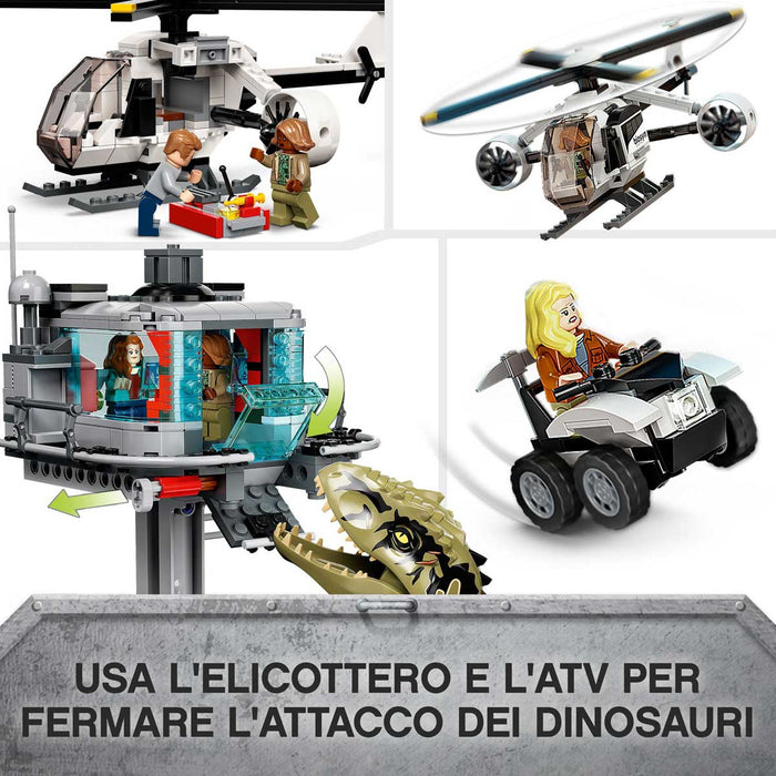 LEGO L’Attacco Del Giganotosauro E Del Terizinosauro - 76949