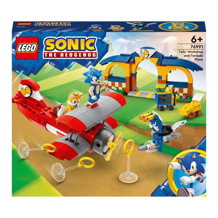 LEGO Laboratorio Di Tails E Aereo Tornado - 76991