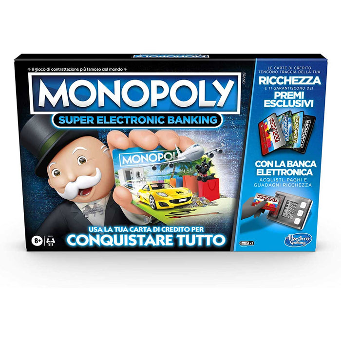 HASBRO Monopoly Super Electronic Banking