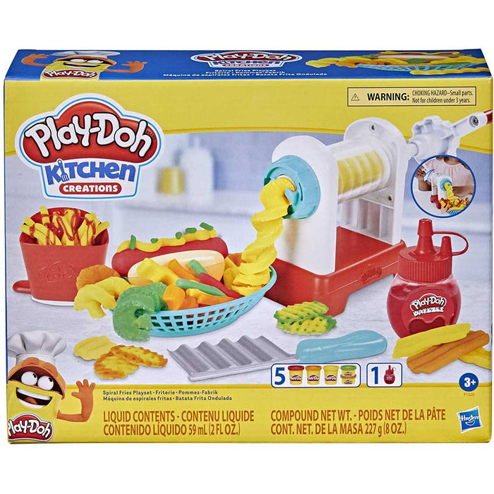 HASBRO Play-Doh Set Patatine Fritte A Spirale - F13205L0