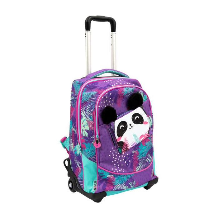 GIOCHI PREZIOSI Gopop23 Zaino Trolley 2 Ruote Pandastic - GG9Q3210