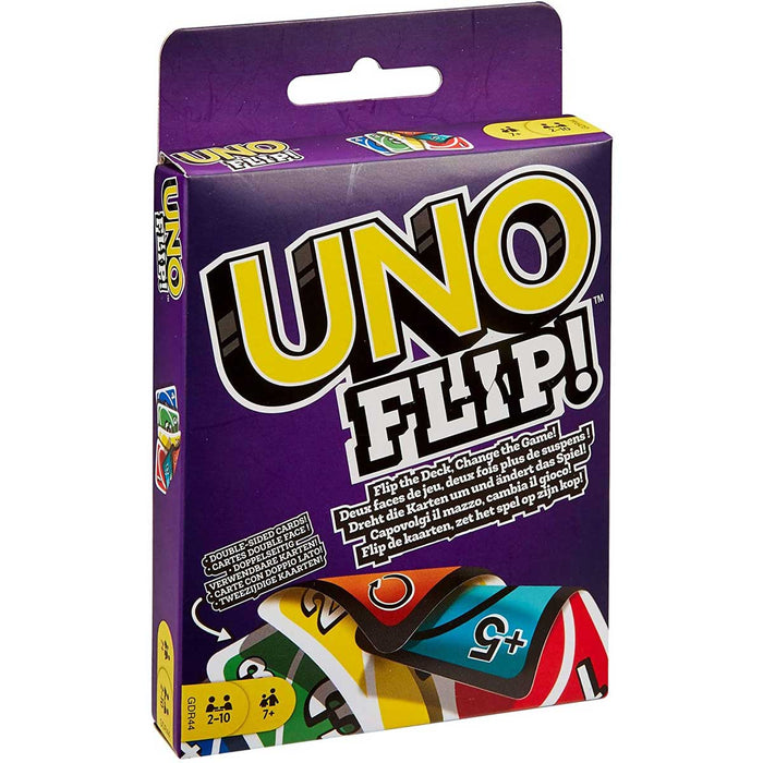 MATTEL - Mattel Games Uno Flip Gioco Di Carte, Regalo Per Bambini 7+ Anni - GDR44