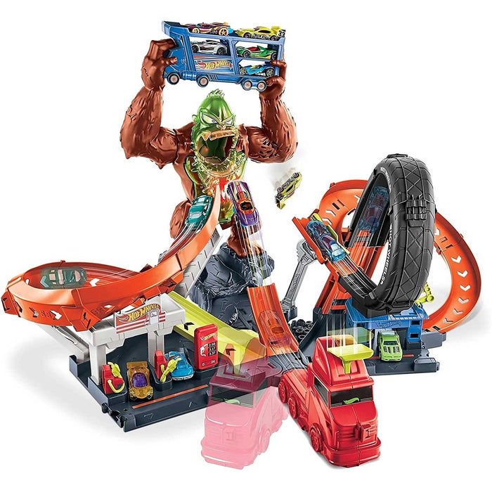 MATTEL Hot Wheels Playset Assalto Del Gorilla Velenoso - GTT94