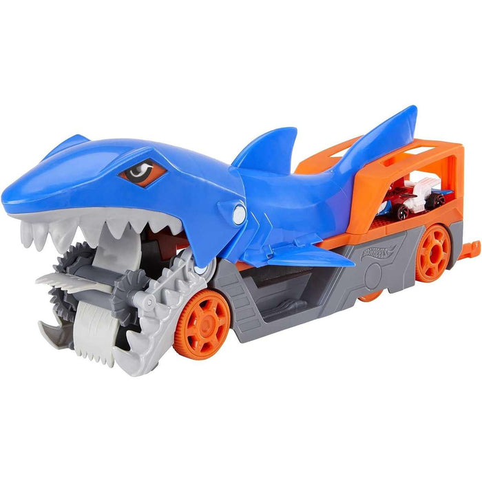 MATTEL Hot Wheels Squalo Mangia Auto - Playset Trasportatore Divoratore - GVG36