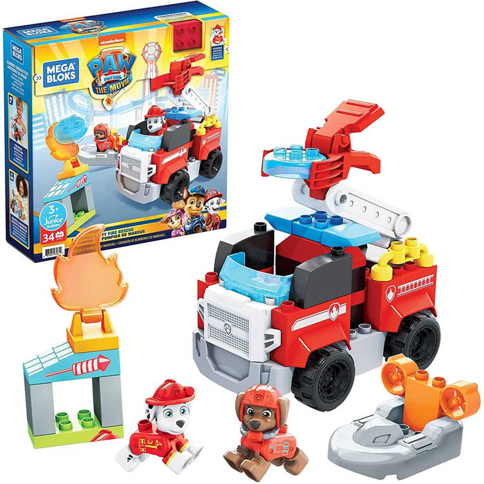 MATTEL Mega Paw Patrol Marshall Camion Dei Pompieri - GYJ01