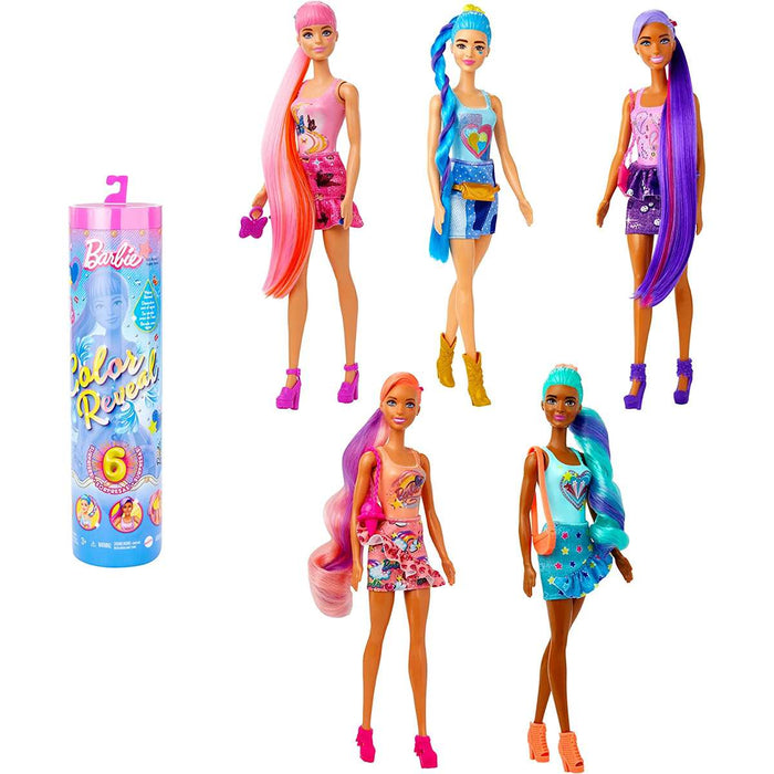 MATTEL Barbie Color Reveal Jeans - Soggetto A Sorpresa - HJX55
