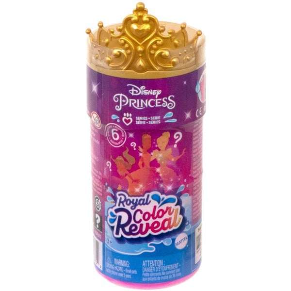 MATTEL Disney Princess Royal Color Reveal - Personaggio A Sorpresa - HMB69