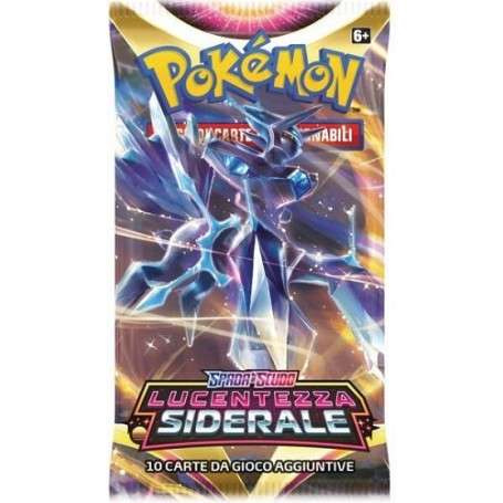 GAMEVISION Pokemon - Spada E Scudo Lucentezza Siderale (Busta, Soggetti Vari) - CARPKSS10BU