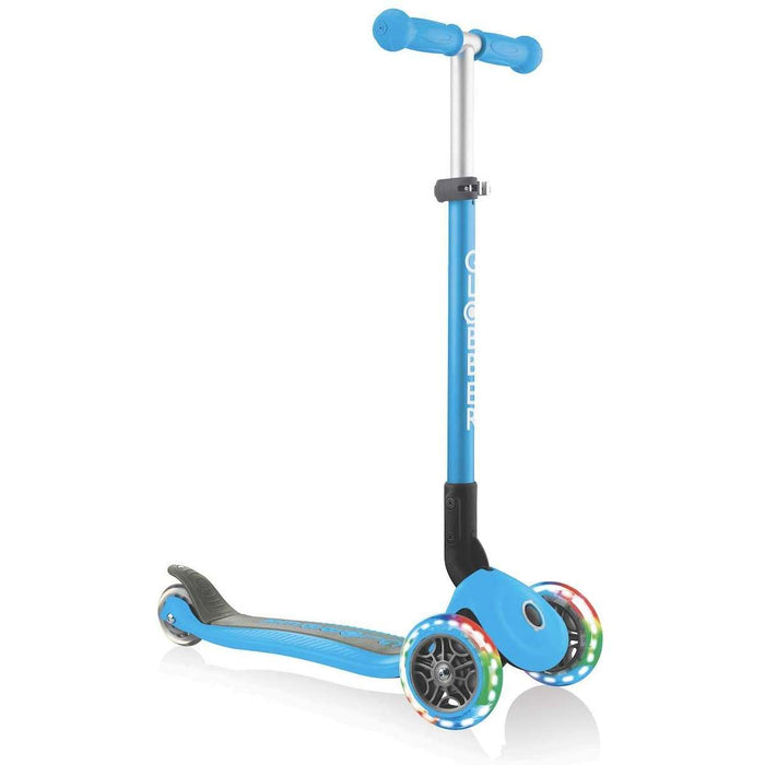 PROLUDIS Globber Primo Foldable Lights Azzurro Con Luci - IDD432-101
