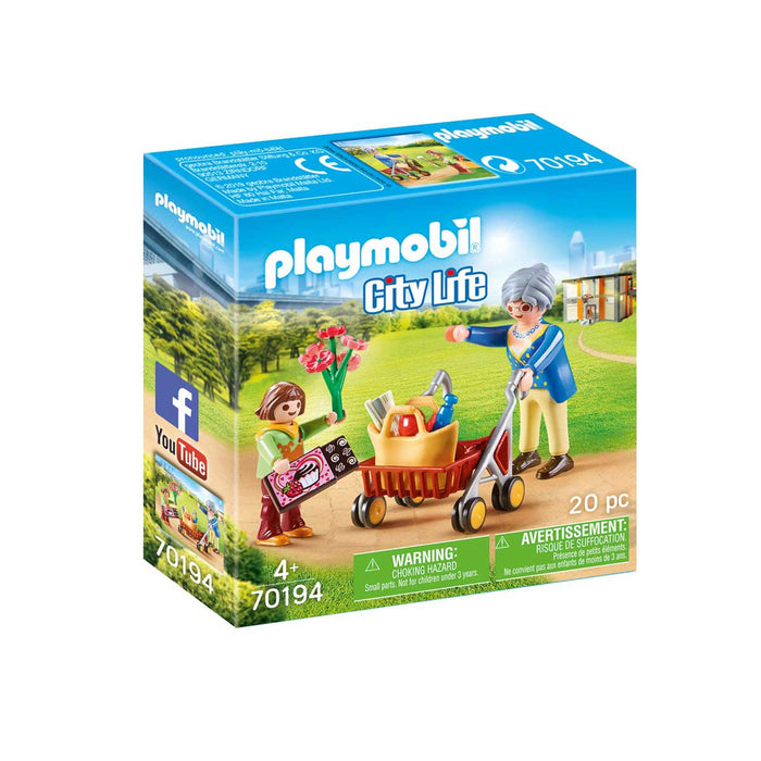 PLAYMOBIL Nonna Con Nipote - 70194