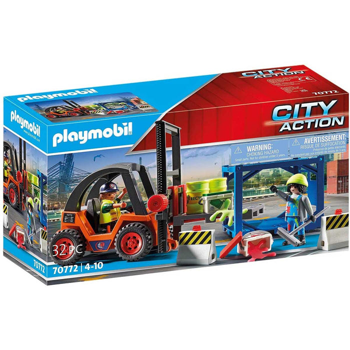 PLAYMOBIL Operai Con Muletto - 70772