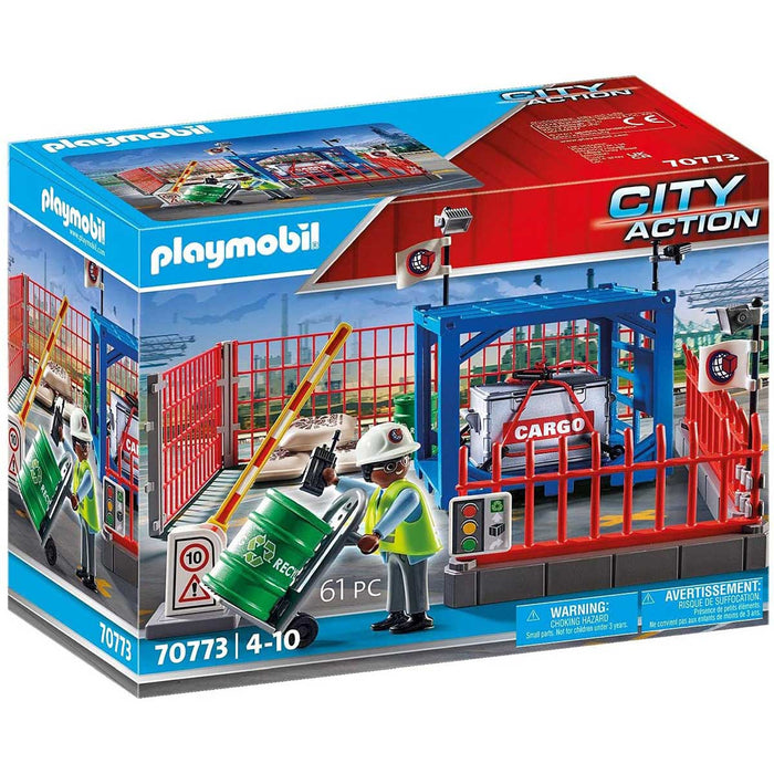 PLAYMOBIL Area Deposito Merci Recintata - 70773