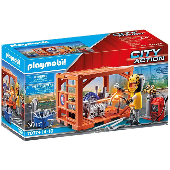 PLAYMOBIL Saldatore Con Fiamma Ossidrica - 70774