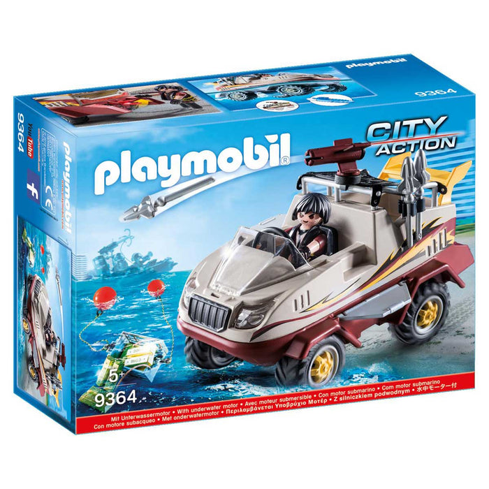 PLAYMOBIL Auto Anfibia Dei Malviventi - 9364