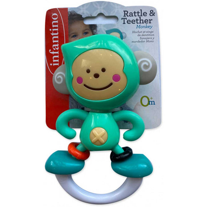 GIOCHERIA Scimmia Sonaglio Mordi Mordi Rattle & Teether - POS190101