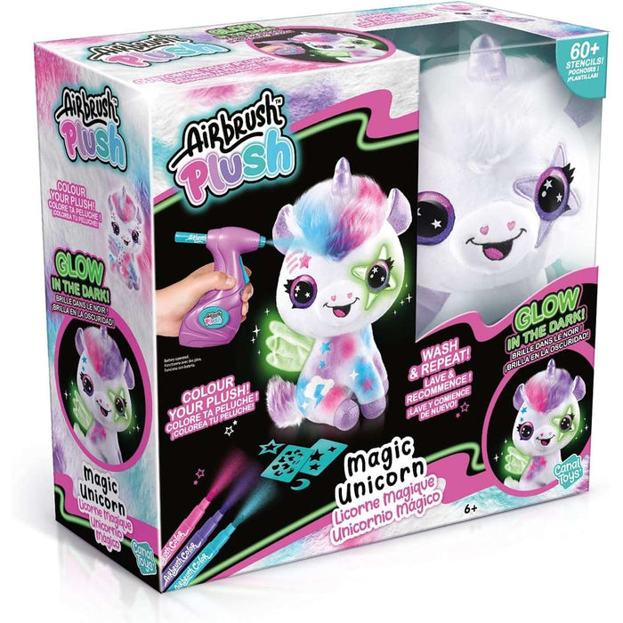 ROCCO GIOCATTOLI Airbrush Plush Magico Unicorno - 20289581