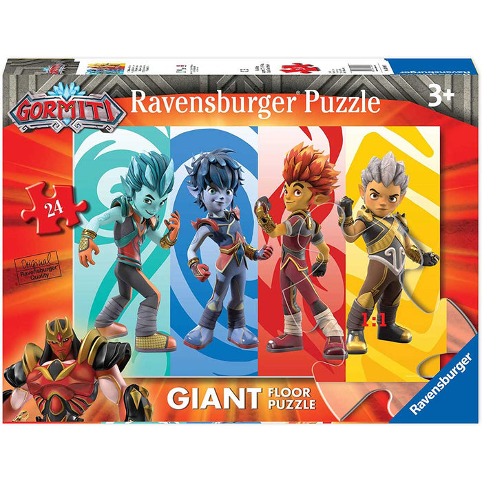 RAVENSBURGER Gormiti Puzzle 24 Pezzi Giant Pavimento - 03009