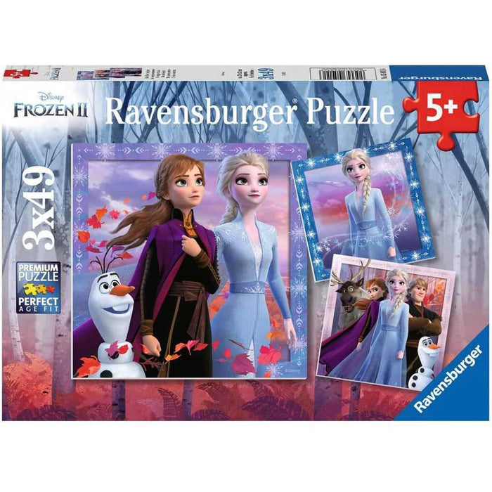 RAVENSBURGER Frozen 2 Puzzle 3X49 Pezzi - 05011