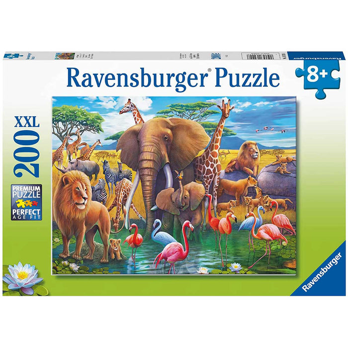 RAVENSBURGER Puzzle 200 Xxlin Pieno Safari - 05640