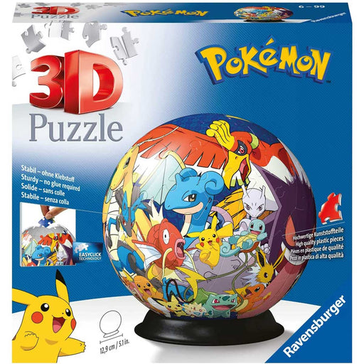 RAVENSBURGER 3D Puzzle Ball Pokemon - 11785