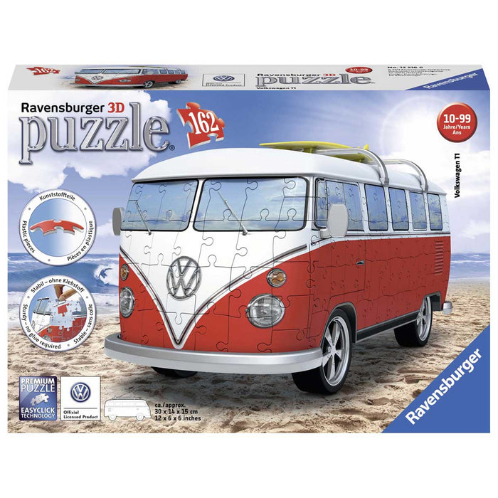 RAVENSBURGER Camper Volkswagen Puzzle 3D Veicoli - 12516