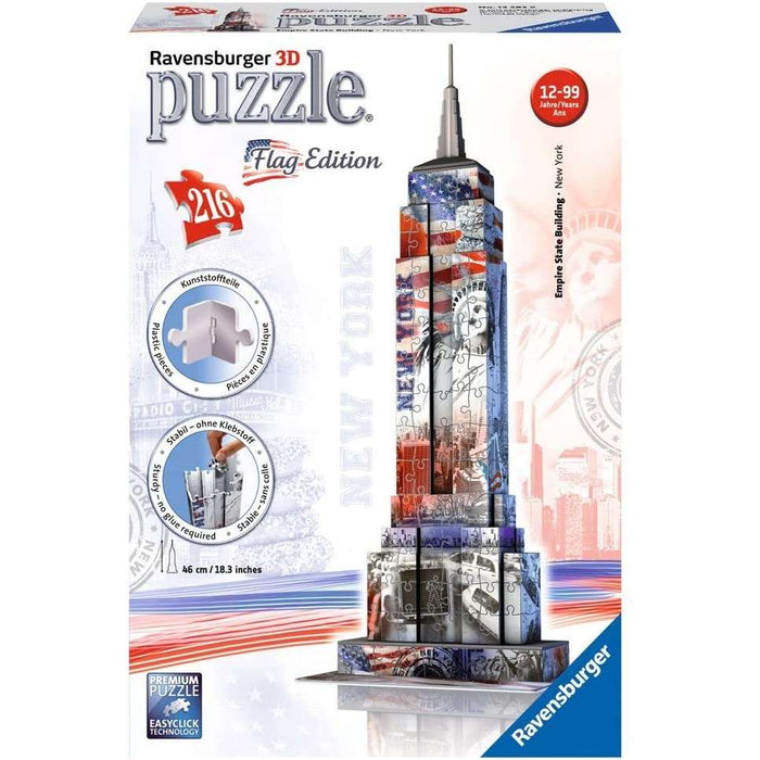 RAVENSBURGER Puzzle 3D Empire Flag Edition - 12583