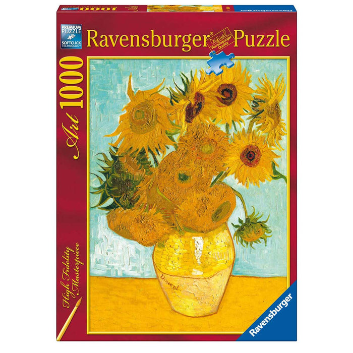 RAVENSBURGER Van Gogh: Vaso Di Girasoli Puzzle 1000 Pezzi 15805
