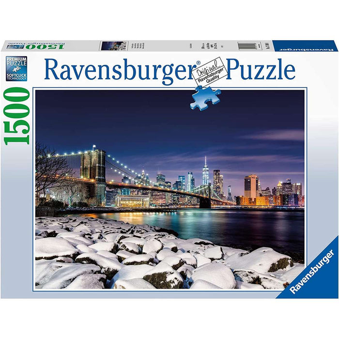 RAVENSBURGER Winter Inverno New York Puzzle 1500 Pezzi - 17108