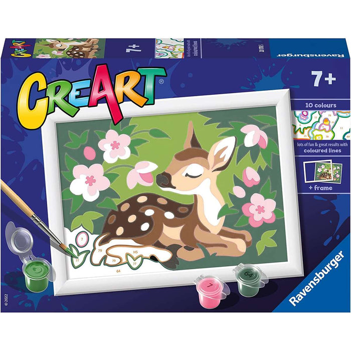 RAVENSBURGER Creart Cerbiatto Fra I Fiori - 20178