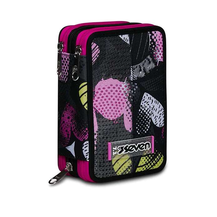 SEVEN Astuccio 3 Zip Kiddie Crush - 300102341-429