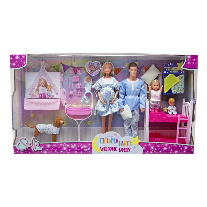 SIMBA Steffi Love Pigiama Party Welcome Family - 105733552009