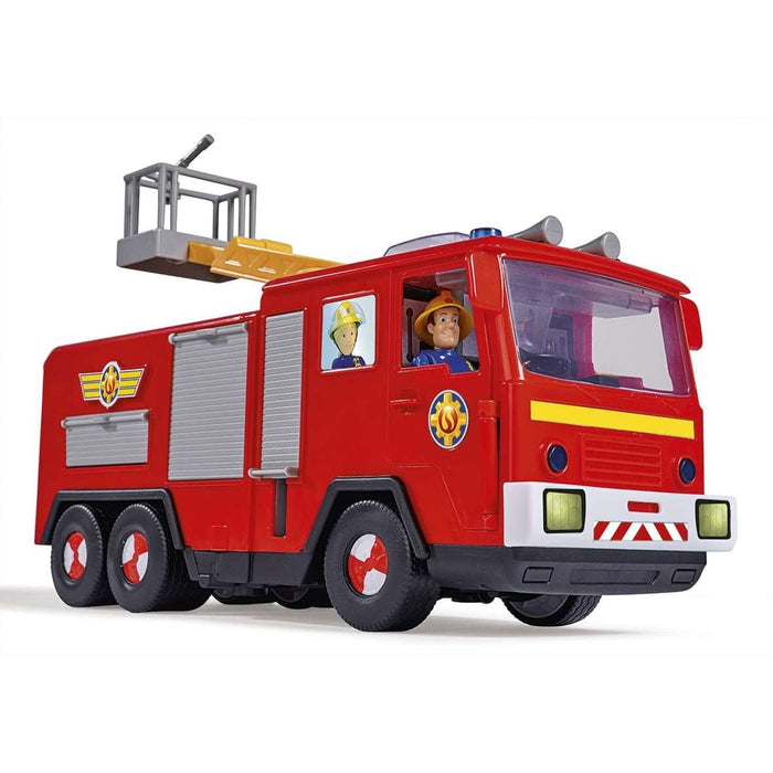SIMBA Sam Il Pompiere - Camion Jupiter Pro 31 Cm Con Personaggio Sam - 109252516038