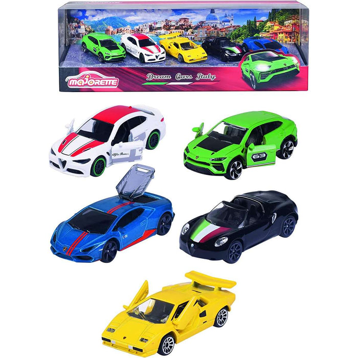 SIMBA Majorette Italian Dream Cars Pack 5 Pz - 212053178