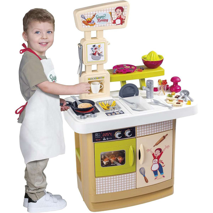 SMOBY Super Benny Cucina Delle Delizie Con 32 Accessori - 7600310916