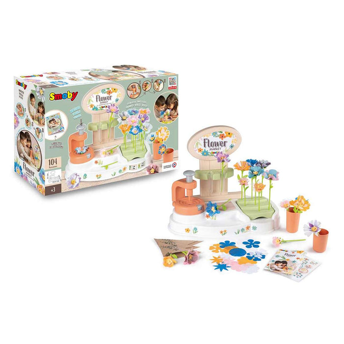 SMOBY Flower Market - Il Laboratorio Dei Fiori - 7600350407009
