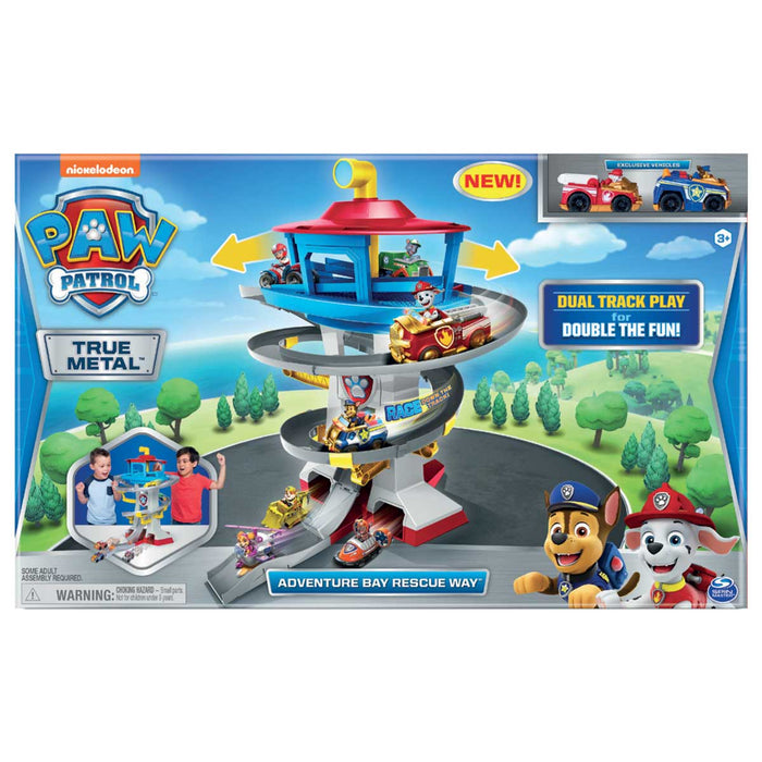 SPIN MASTER Paw Patrol Pista Da Corsa Quartier Generale - 6058281