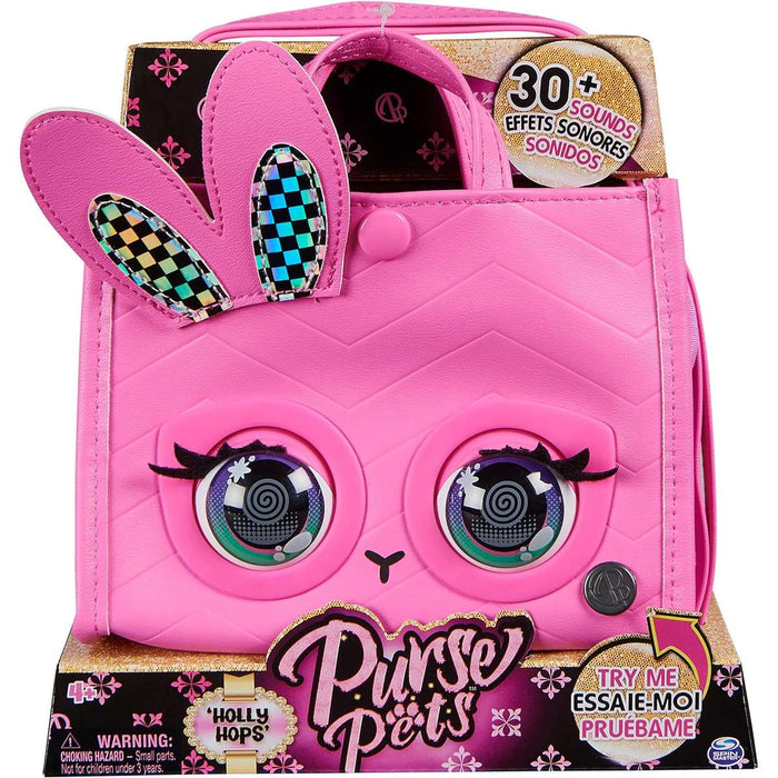 SPIN MASTER Purse Pets Borsetta Tote Perfect Coniglietto Rosa - 6066782