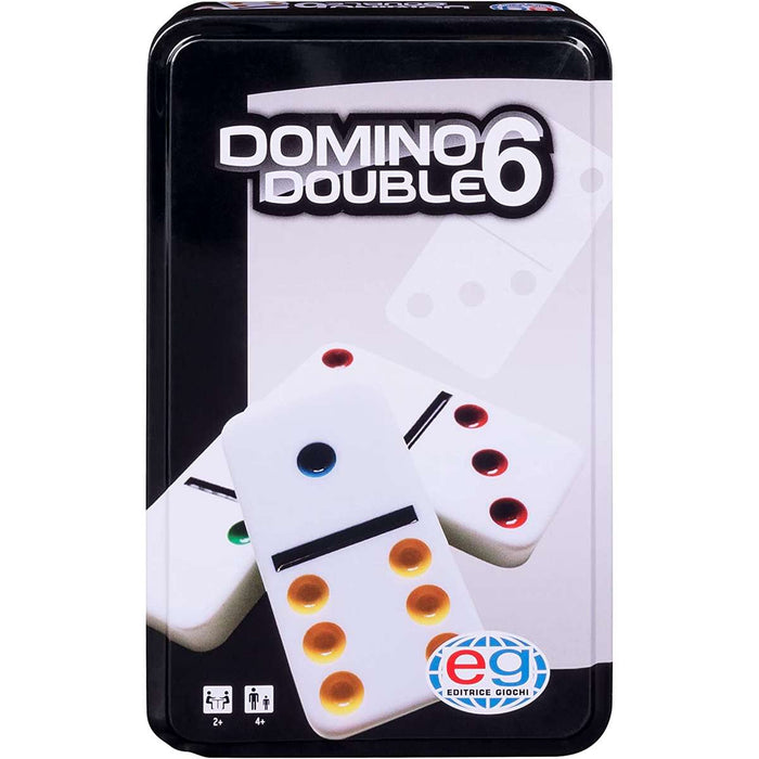 SPIN MASTER Domino Double Da Viaggio Confezione Metallo - 6066798