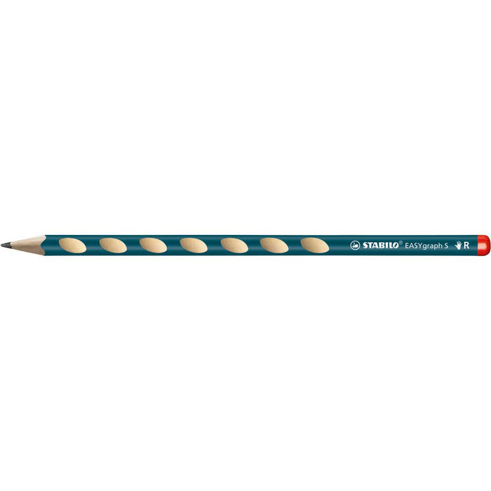 STABILO Matita Ergonomica Triangolare, Stabilo Easygraph S Per Destrimani In Petrolio, Gradazione Hb - 326/HB