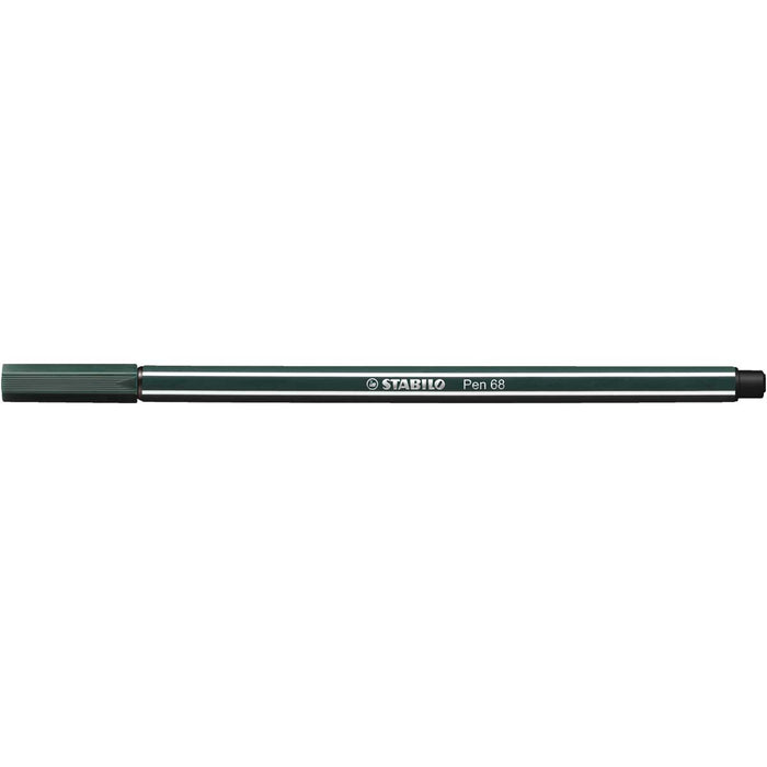 STABILO Pennarello Premium, Stabilo Pen 68, Verde Terra - 68/63