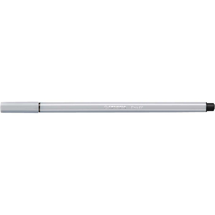 STABILO Pennarello Premium, Stabilo Pen 68, Grigio Freddo Chiaro - 68/94