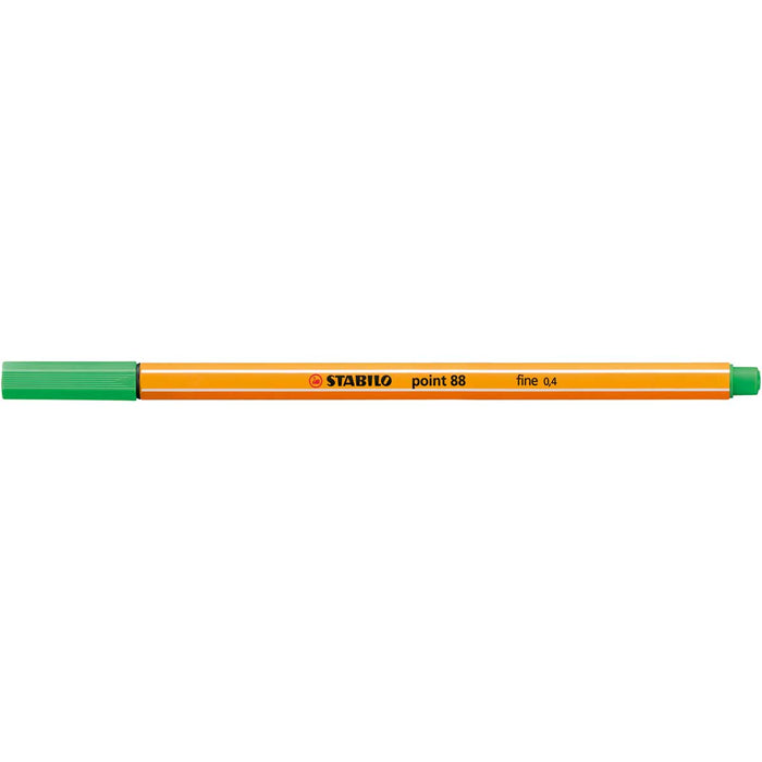 STABILO Fineliner, Stabilo Point 88, Verde Smeraldo Chiaro - 88/16