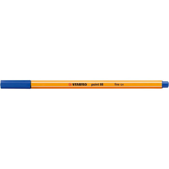 STABILO Fineliner, Stabilo Point 88, Blu Scuro - 88/41