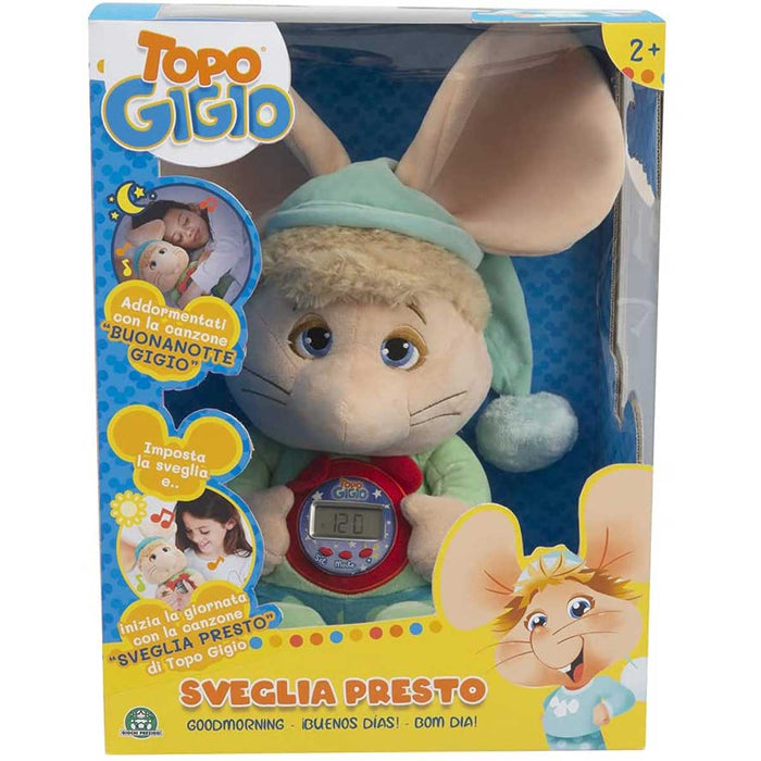 GRANDI GIOCHI Topo Gigio Sveglia Presto - TPG18000