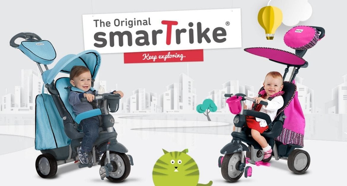 Smartrike Touch Steering: passeggino, triciclo e giocattolo!
